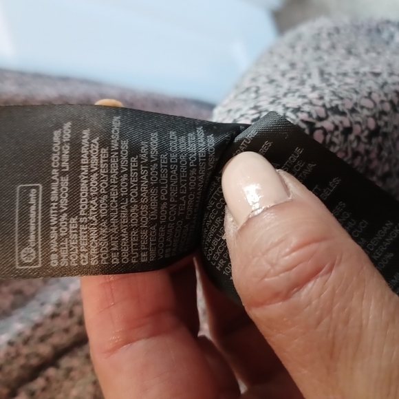 Divided Off/On the Shoulder Dress Sz L - Picture 10 of 10